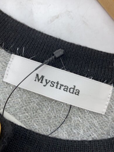 商品画像：ラメ/カーディガン(薄手)/38/ポリエステル/GRY/グレー/無地/33457870 3