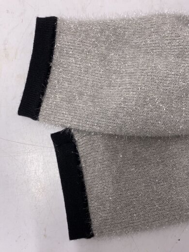 商品画像：ラメ/カーディガン(薄手)/38/ポリエステル/GRY/グレー/無地/33457870 6