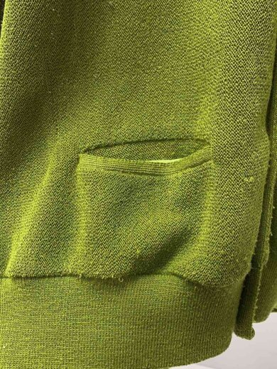 商品画像：60-70s/カーディガン(厚手)/--/アクリル/グリーン/緑/無地 3