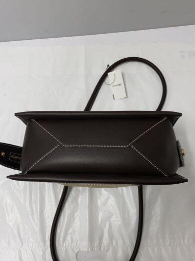 商品画像：ブロンテダブル/ハンドバッグ/レザー/BEG/ベージュ/無地 4