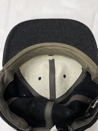 商品画像：ロゴ/キャップ/FREE/ウール/GRY/グレー/無地/メンズ 4