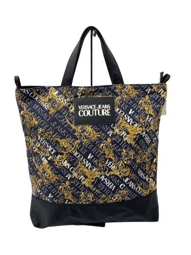 商品画像：トートバッグ/ショルダー紐欠品/ポリエステル/YLWイエロー黄色/総柄/73ya4bf2 1