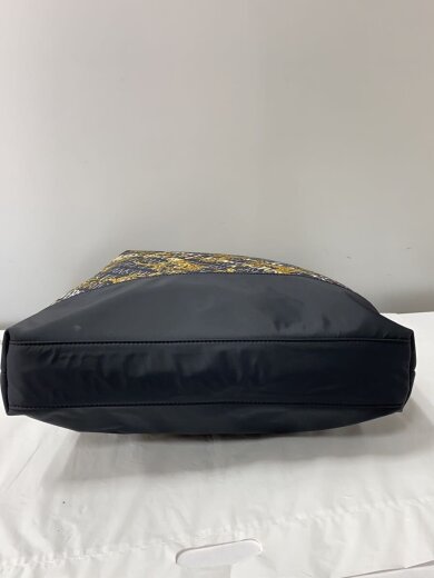 商品画像：トートバッグ/ショルダー紐欠品/ポリエステル/YLWイエロー黄色/総柄/73ya4bf2 3