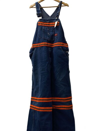 商品画像：オーバーオール/--/デニム/NVY/無地/リフレクター 1
