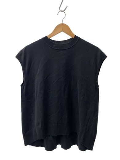 商品画像：SUVIN COTTONSLEEVELESS/FREE/コットン/BLKブラック黒/無地/ADWS-407-12// 1