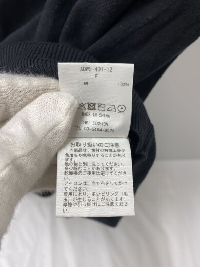 商品画像：SUVIN COTTONSLEEVELESS/FREE/コットン/BLKブラック黒/無地/ADWS-407-12// 5