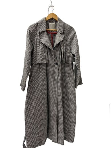 商品画像：トレンチコート/FREE/コットン/GRYグレー/ギンガムCK/BEZ1091208A0003// 1