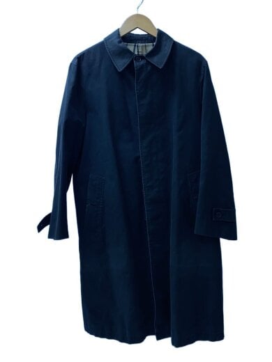 商品画像：ステンカラーコート/M/コットン/BLK/ブラック/無地/BMA01-001-09 1