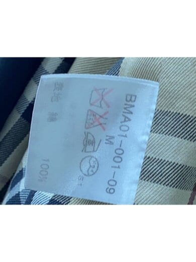 商品画像：ステンカラーコート/M/コットン/BLK/ブラック/無地/BMA01-001-09 4