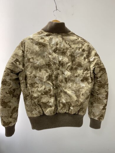 商品画像：ダウンジャケット/ma-1/ポリエステル/CRM/ブラウン/カモフラ/mta7pu4515 2