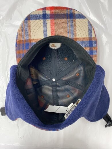 商品画像：キャップ/L/ウール/マルチカラー/チェック/メンズ/001CPH801003M 4