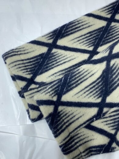 商品画像：DH-BLANKET SHORT JACKET/ジャケット/M/ウール/ネイビー/紺色/総柄 6