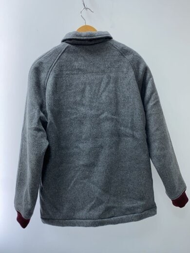 商品画像：DH STADIUM COAT/裏起毛/スタジャン/M/ウール/グレー/紺色 2