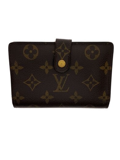 商品画像：ポルト・フォイユ・ヴィエノワ_モノグラム・キャンバス/PVC/BRW/総柄/レディース 1