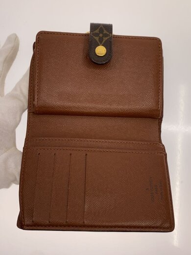 商品画像：ポルト・フォイユ・ヴィエノワ_モノグラム・キャンバス/PVC/BRW/総柄/レディース 4