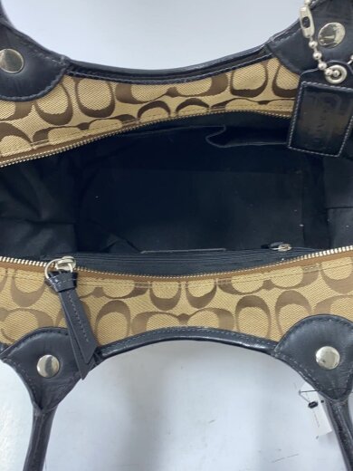 商品画像：シグネチャー/ハンドバッグ/キャンバス/BEG/ベージュ/F14385 6