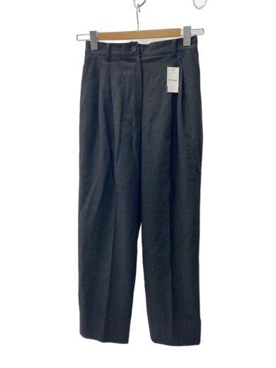 商品画像：90s/ストレートパンツ/--/ウール/BLK/無地 1