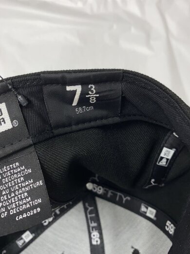 商品画像：キャップ/7 3/8/ポリエステル/BLK/メンズ 6
