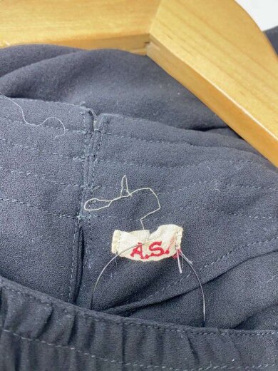 商品画像：長袖ブラウス/1/--/BLK/無地/023-0617-320 3