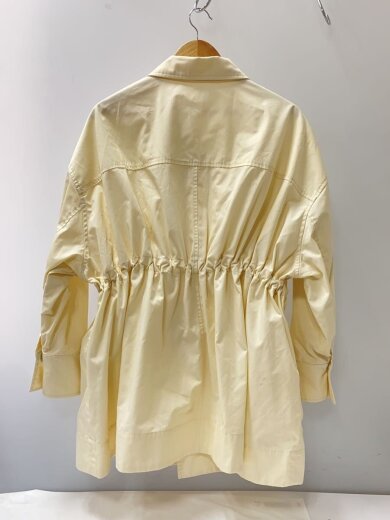 商品画像：25SS/スタンドカラーハーフモッズコート/FREE/ポリエステル/ベージュ/無地/GAO-55000-A 2