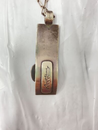 商品画像：DARRELL VONNIE刻印/ネックレス/ターコイズ/カラーストーン/シルバー925/トップ有/メンズ 5