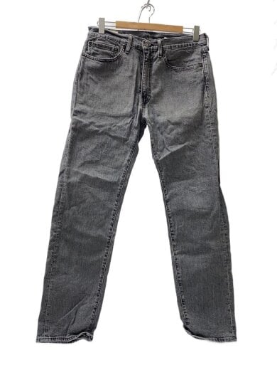 商品画像：ストレートパンツ/34/デニム/グレー/無地/PC9-00505-2390// 1