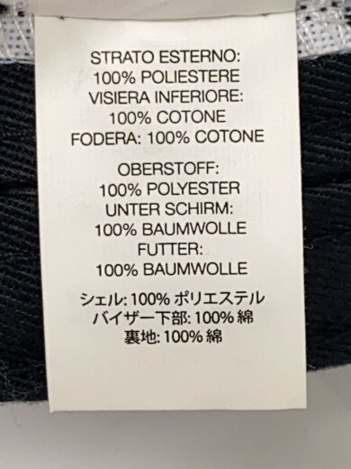 商品画像：キャップ/--/コットン/BLU/無地/メンズ 9