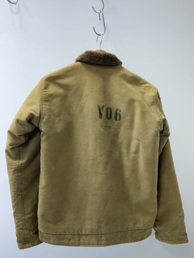 商品画像：40s/VT/US/NAVY/N-1/デッキ/後期/ステンシル/リペア有/汚れ有/ダメージ有// 2