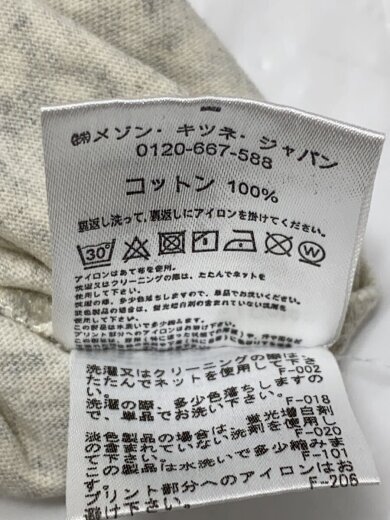 商品画像：Tシャツ/S/コットン/GRY/無地/FW17M718// 5