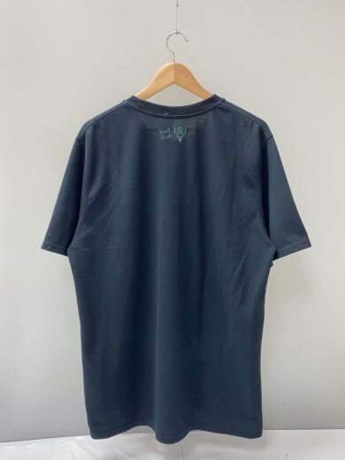 商品画像：Tシャツ/L/ポリエステル/ブラック/プリント/QV670// 2