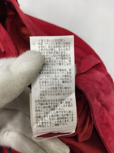 商品画像：ストレートパンツ/O/豚革/レッド/無地 7