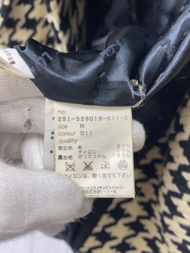 商品画像：コート/--/--/ベージュ/チェック 4