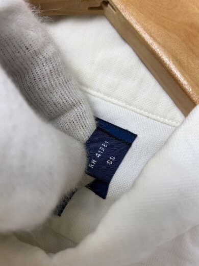 商品画像：YARMOUTH/OXFORD/ボタンダウンシャツ/16.5/コットン/ホワイト/襟汚れ 4