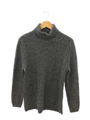 タートルネックセーター(厚手)/M/ウール/GRY