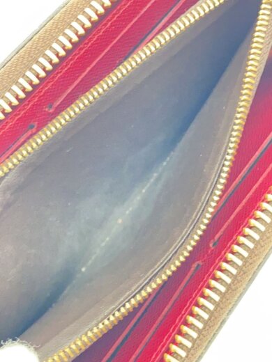 商品画像：ポルト・フォイユ・クレマンス_モノグラム・キャンバス_BRW_フューシャ/PVC/BRW/レディース 5