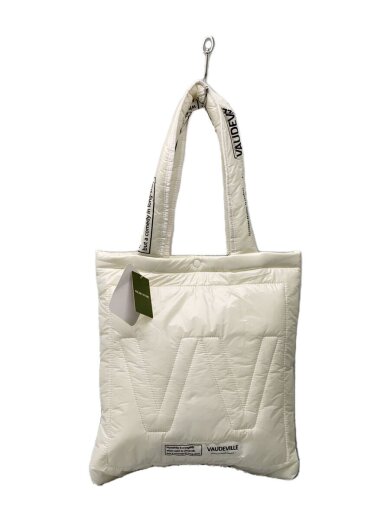 商品画像：トートバッグ/ナイロン/WHT/プリント// 1