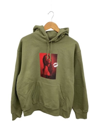商品画像：Kate Moss Hooded Sweatshirt/M/コットン/KHK/プリント 1