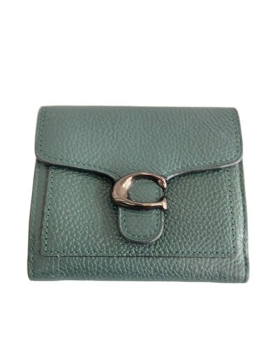 商品画像：タービースモール/小銭入れ/2つ折り財布/レザー/GRN/レディース/76527 1