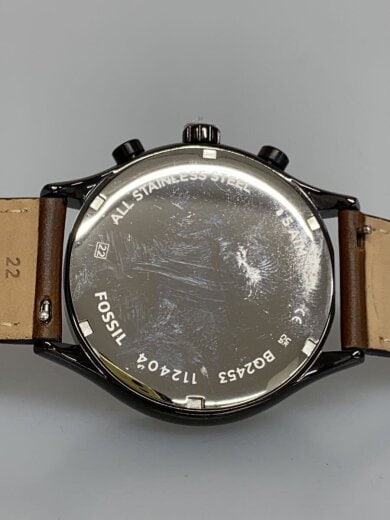 商品画像：クォーツ腕時計/アナログ/レザー/BRW/BRW/bq2453 3