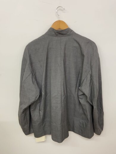 商品画像：長袖ブラウス/38/ウール/GRY/無地/HM25W715-TAK05 2