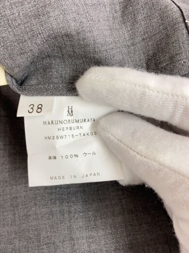 商品画像：長袖ブラウス/38/ウール/GRY/無地/HM25W715-TAK05 4