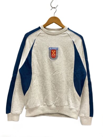 画像：Butter GoodsCROWN CREW NECK SWEAT SHIRT/スウェット/S/コットン/GRY1