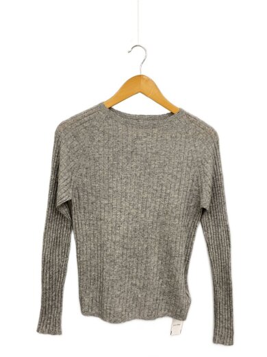 商品画像：St.cecilia/ニット・セーター(薄手)/--/カシミア/GRY/無地 1