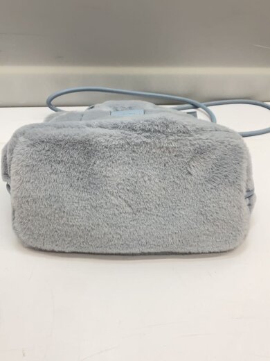 商品画像：ファー巾着バッグ/ショルダーバッグ/ファー/BLU/無地/SA1720AW78958 4