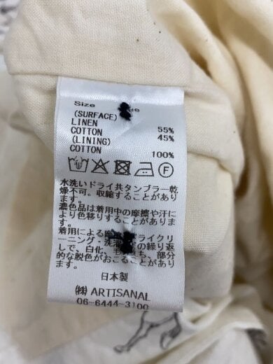 商品画像：25SS/Wind in her hair/FREE/コットンリネン/WHT 4