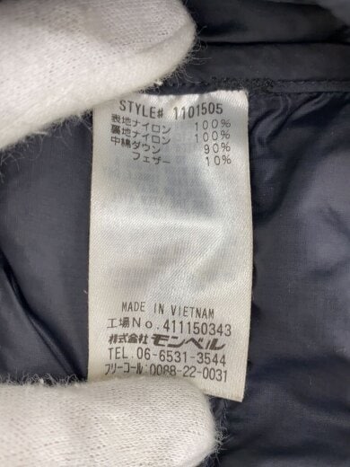 商品画像：スペリオダウン ラウンドネックベスト/S/ナイロン/BLK 4