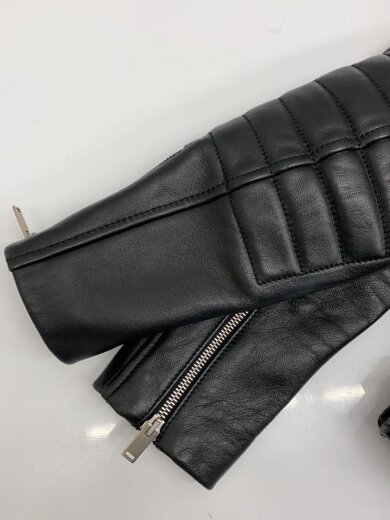 商品画像：フィービー期/シープスキンシングルライダースジャケット/36/羊革/BLK/無地/5H99/4533 7