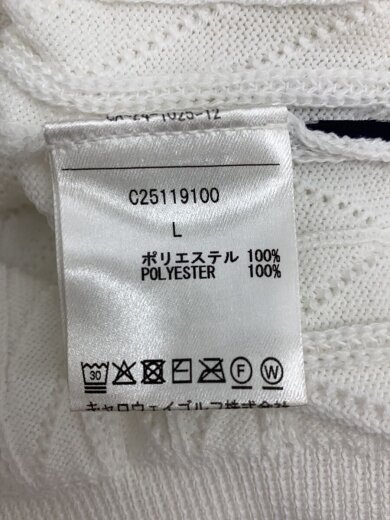 商品画像：C25119100 スポーツウェアー/L/WHT/C25119100 4