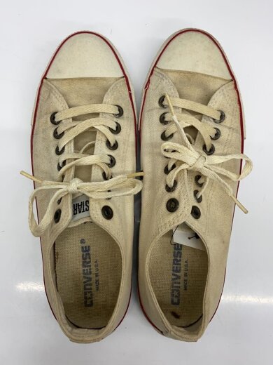 商品画像：90S USA オールスター/ローカットスニーカー/US8.5/CRM/キャンバス// 3