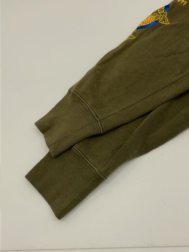 商品画像：龍&虎刺繍ZIPスウェット/S/コットン/KHK 6